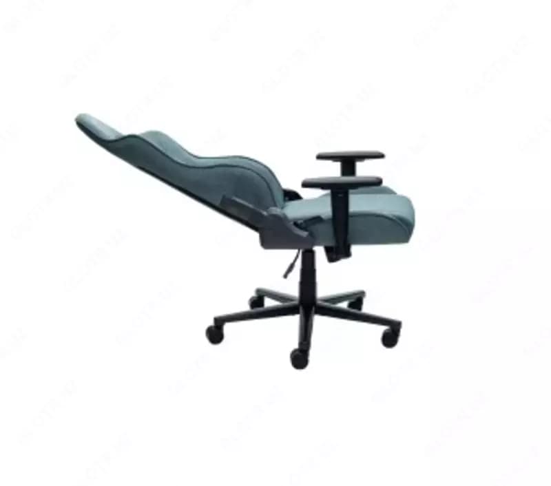 Кресло 2E GAMING BUSHIDO Lite, ткань, 2D-Armrests, зелёный тёмный — 3