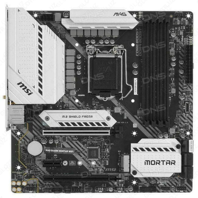 MB MSI MAG B460M Mortar WiFi DDR4 LGA1200 — 1