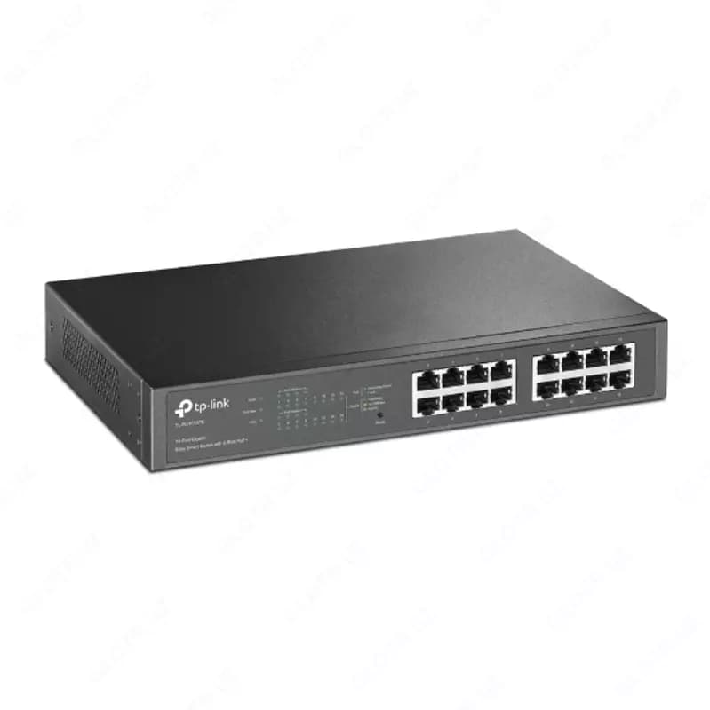 TL-SG1016PE 16-Port Gigabit Easy Smart Switch with 8-Port PoE+ — 1