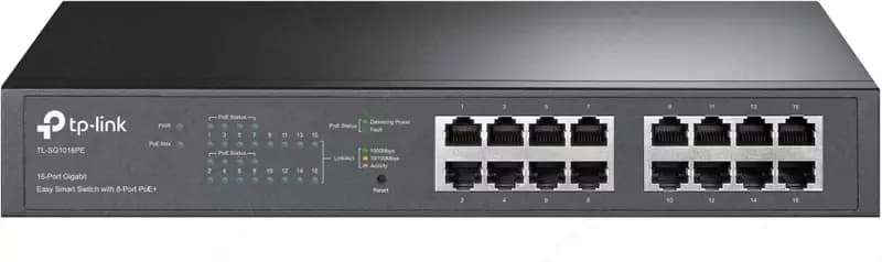 TL-SG1016PE 16-Port Gigabit Easy Smart Switch with 8-Port PoE+ — 3