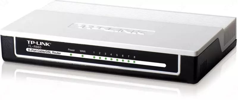 TP-Link TL-R860 SafeStream™ 8-Port Cable/DSL Router — 2