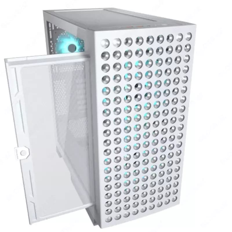 Компьютерный игровой кейс ”Cougar” Airface ECO RGB (Арт. - 06274) White — 3