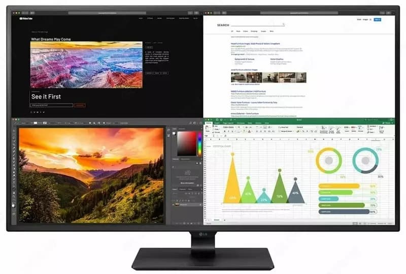 43” Монитор LG 43UN700-B 4K — 1