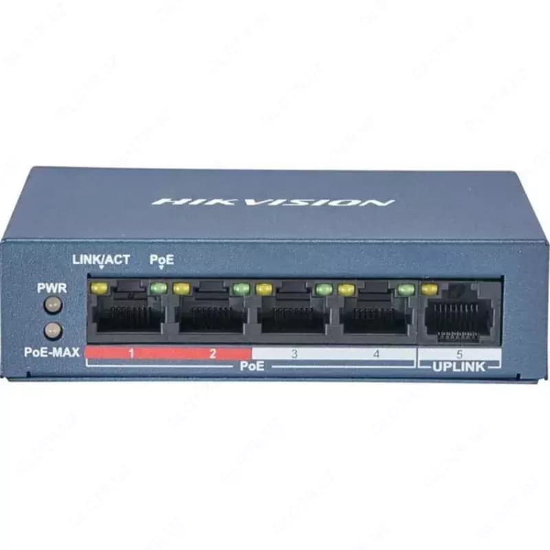 Коммутатор Hikvision DS-3E0105P-E/M — 1