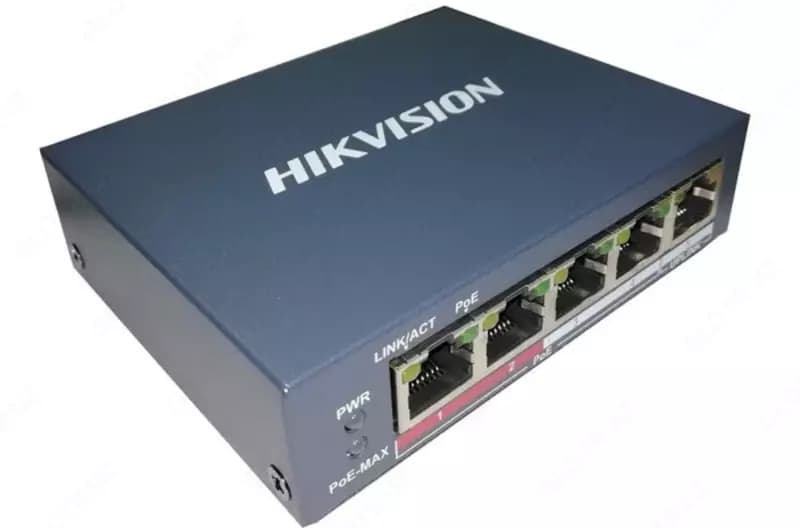Коммутатор Hikvision DS-3E0105P-E/M — 2