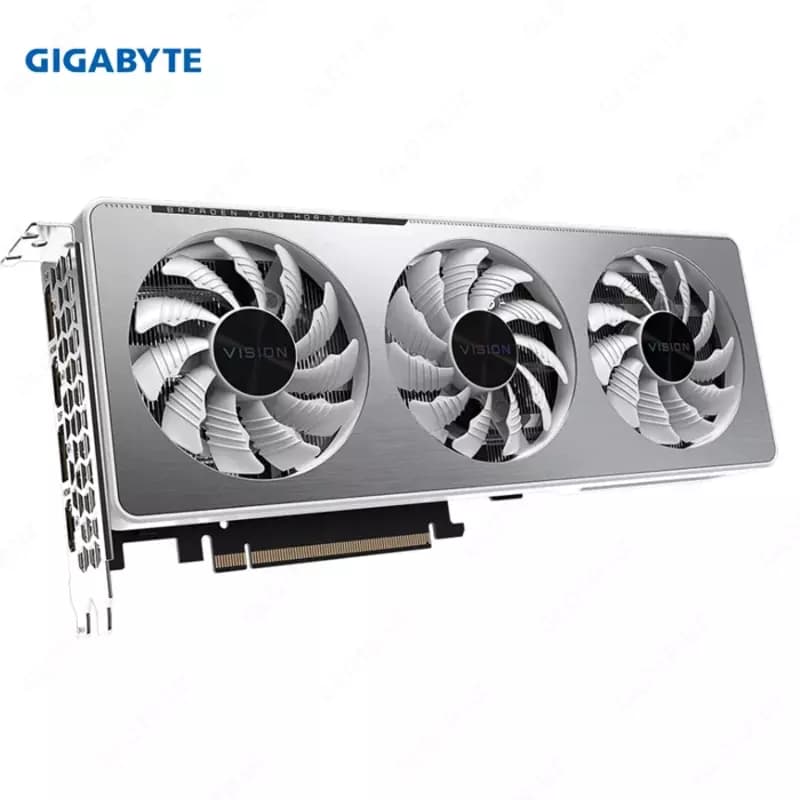 Видеокарта Gigabyte - 12GB GeForce RTX 3060 VISION OC (GV-N3060VISION OC-12GD) — 2