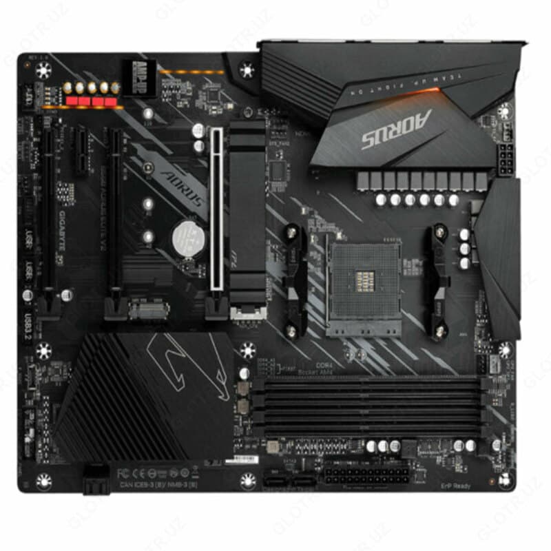 Материнская плата MB Gigabyte AMD AM4 B550 AORUS ELITE V2 DDR4 — 1