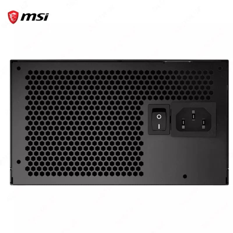 Блок питания MSI MPG A850GF, 80 Plus Gold, Modular, 850 Watt Power Supply, 100% All Japanese 105°C Capacitor — 3
