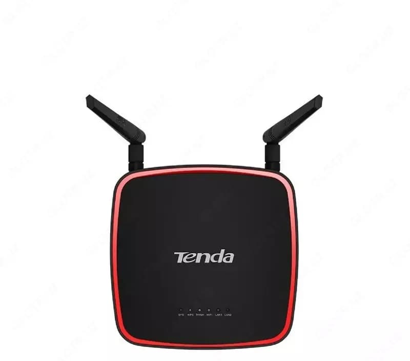 Точка доступа (Wi-Fi роутер) ”Tenda” AP4, 2 антенны (Арт. - 17213) Черный/красный — 2