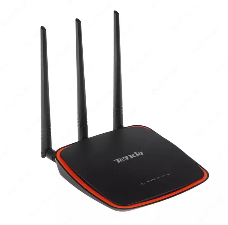 Точка доступа (Wi-Fi роутер) ”Tenda” AP5, 3 антенны (Арт. - 17214) Черный/красный — 2