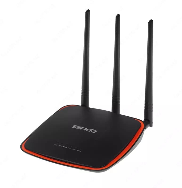 Точка доступа (Wi-Fi роутер) ”Tenda” AP5, 3 антенны (Арт. - 17214) Черный/красный — 4
