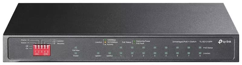TP-Link Omada DS110GMP 10-Port Gigabit Desktop PoE+ Switch — 2