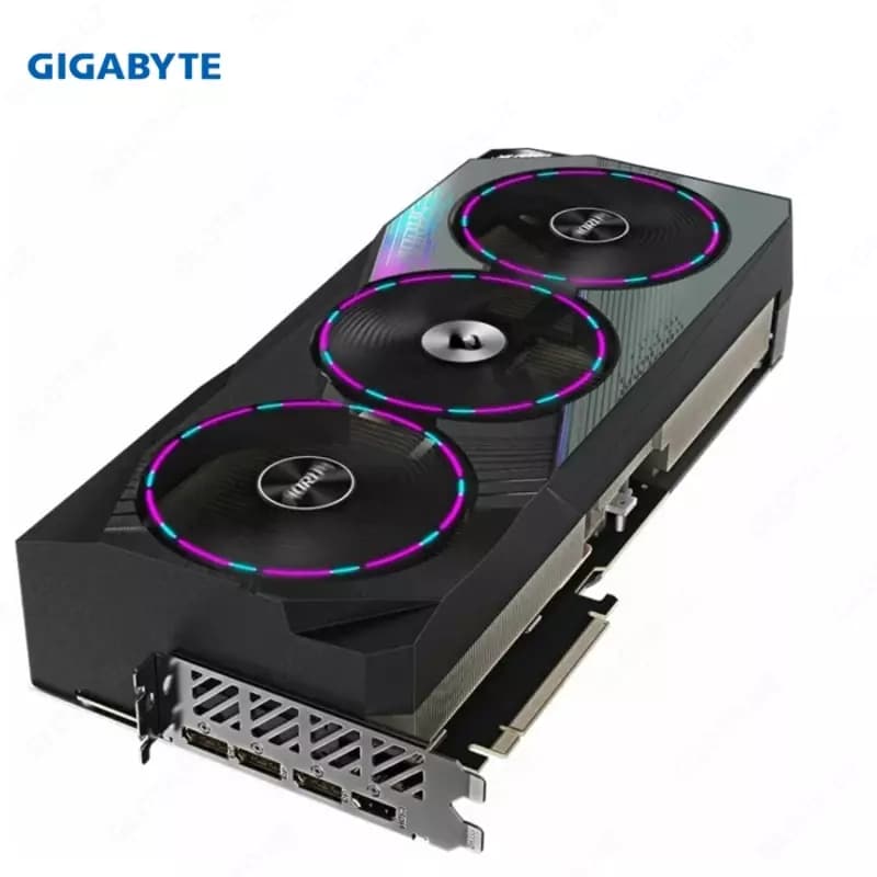 Видеокарта Gigabyte - 24GB GeForce RTX4090 AORUS MASTER GV-N4090AORUS M-24GD — 4