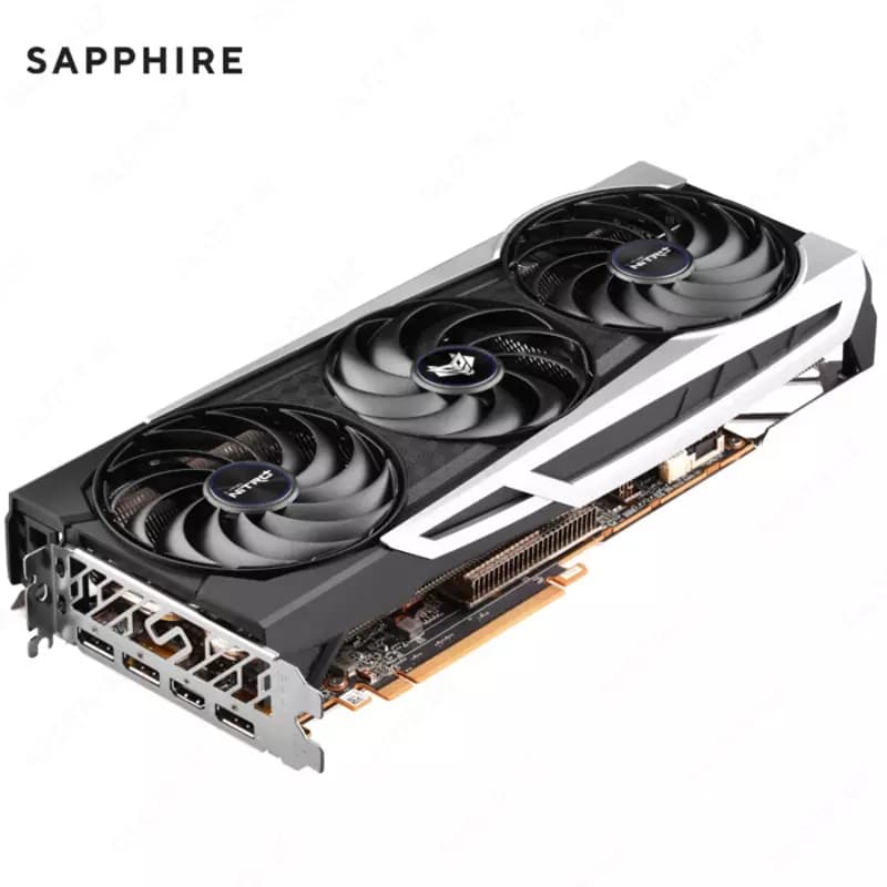 Видеокарта Sapphire - 12GB AMD Radeon RX6700XT Nitro — 4
