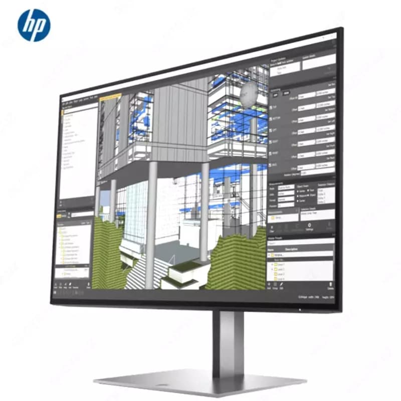 Монитор HP - 24” Z24u G3 USB-C Monitor, IPS, 4mc, 60Hz, FHD (1920x1080), HDMI, DisplayPort, TypeC, Silver — 2