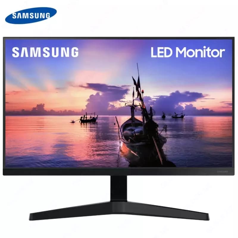 Монитор Samsung - 24” LF24T350FHIXCI LED Monitor, IPS, 75Hz, 5mc, FHD (1920x1080), HDMI, Black — 1
