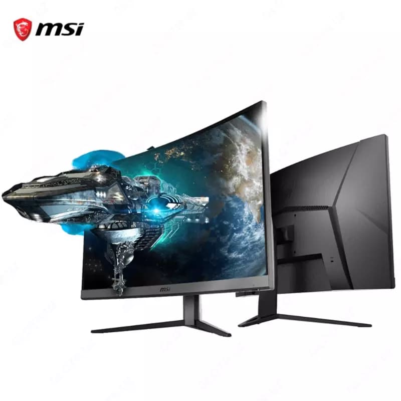 Монитор MSI - 27” Optix G27CQ4 Curved Gaming Monitor, VA, 1mc, 165hz, WQHD (2560x1440), HDMI+DP, Black — 4