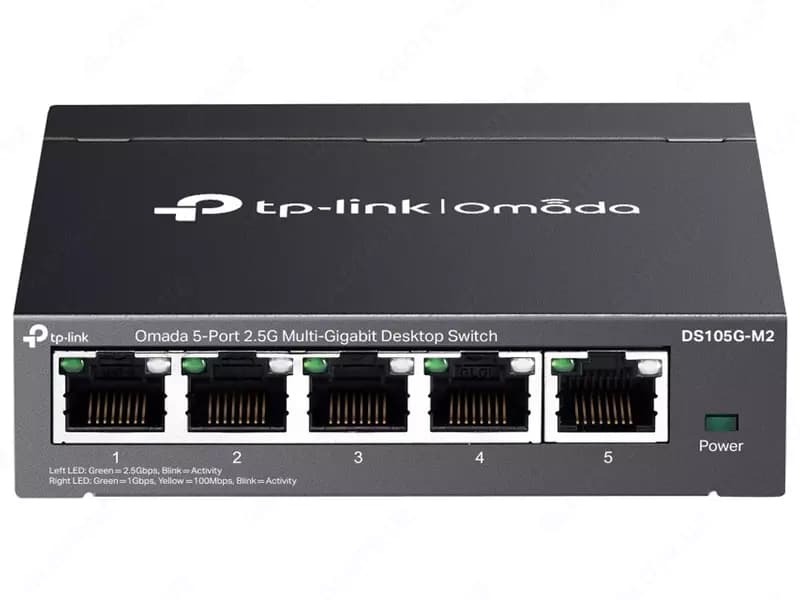 TP-Link Omada DS105GP 5-Port Gigabit Desktop PoE+ Switch — 2