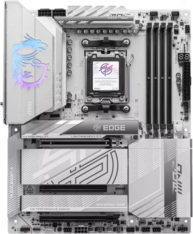 Материнская плата MSI AMD AM5 MPG X870E EDGE TI WIFI DDR5 — 2