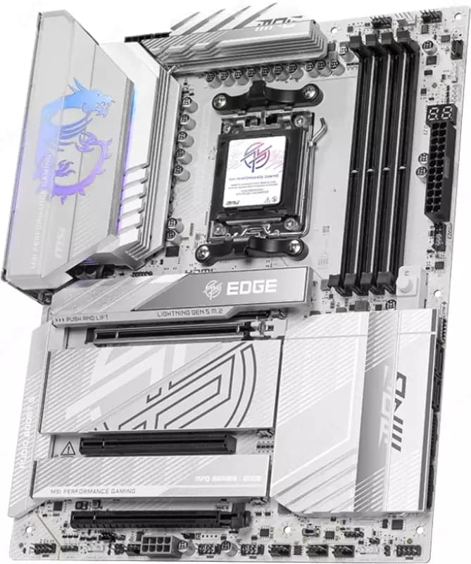 Материнская плата MSI AMD AM5 MPG X870E EDGE TI WIFI DDR5 — 3