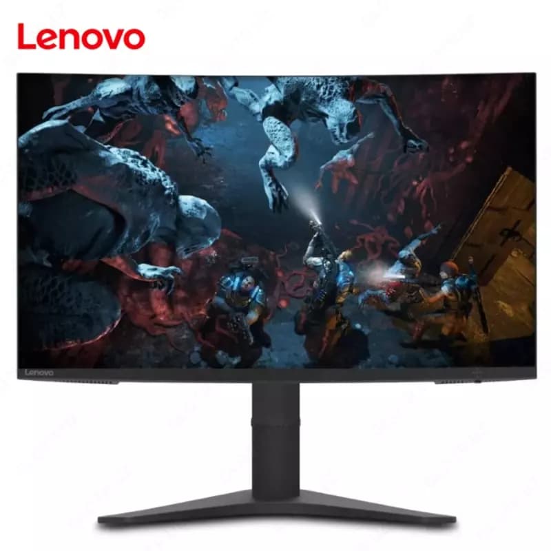 Монитор Lenovo - 32” G32qc-10 Curved Monitor, VA, 144Hz, 1mc, QHD(2560x1440) 2K, HDMI+Display Port — 1
