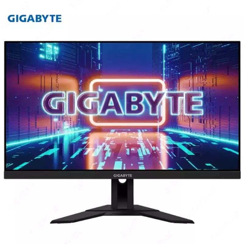 Монитор Gigabyte - 28” M28U-EK KVM Gaming Monitor, IPS, 144hz, 1mc, UHD (3440 х 1440), HDMI, DisplayPort, Type C, USB, Black — 3