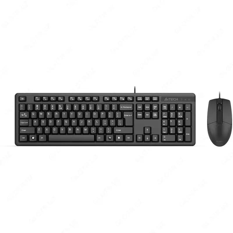 Клавиатура и мышь A4TECH KK 3330 Bk — 2