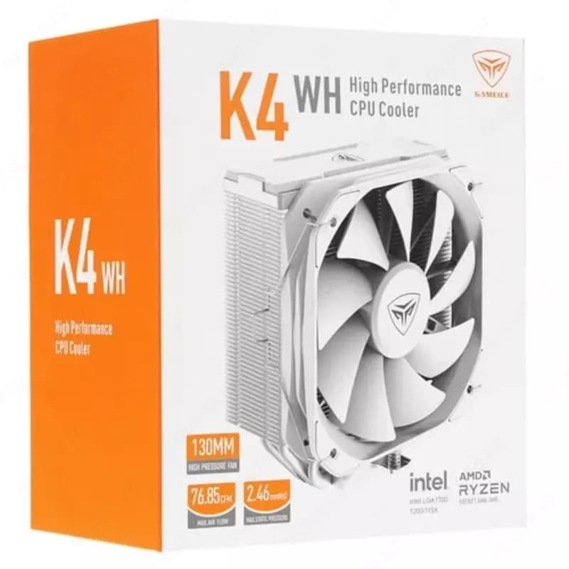 Кулер для процессора (воздушный) ”PCCooler” K4 WH (Арт. - 09258) — 3