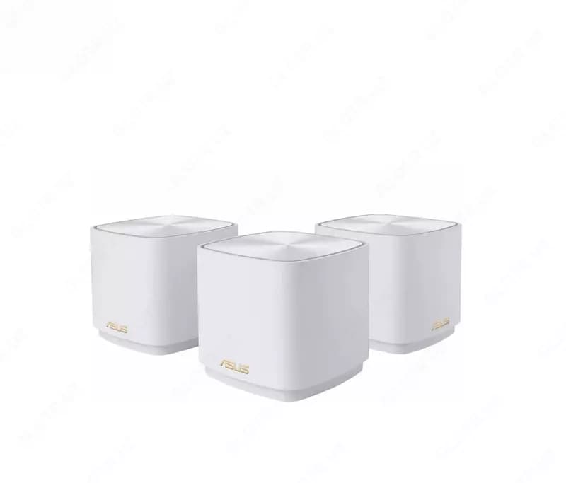 Wi-Fi mesh система ”ASUS” ZenWiFi AX Mini XD4, 3PK/ White/ 90IG05N0-MO3R20 (Арт. - 17403) — 1