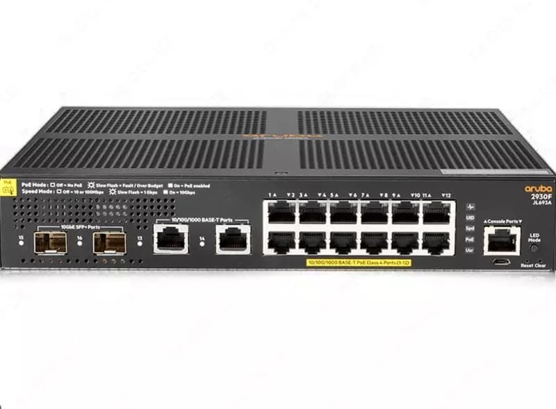 Коммутатор HP Aruba 2930F 48G PoE+ 4SFP+ Swch (JL256A) — 4