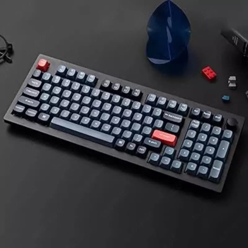 Keyboard Keychron V5 100 Key QMK Keychron K PRO Red Hot-Swap RGB Frosted Black — 2