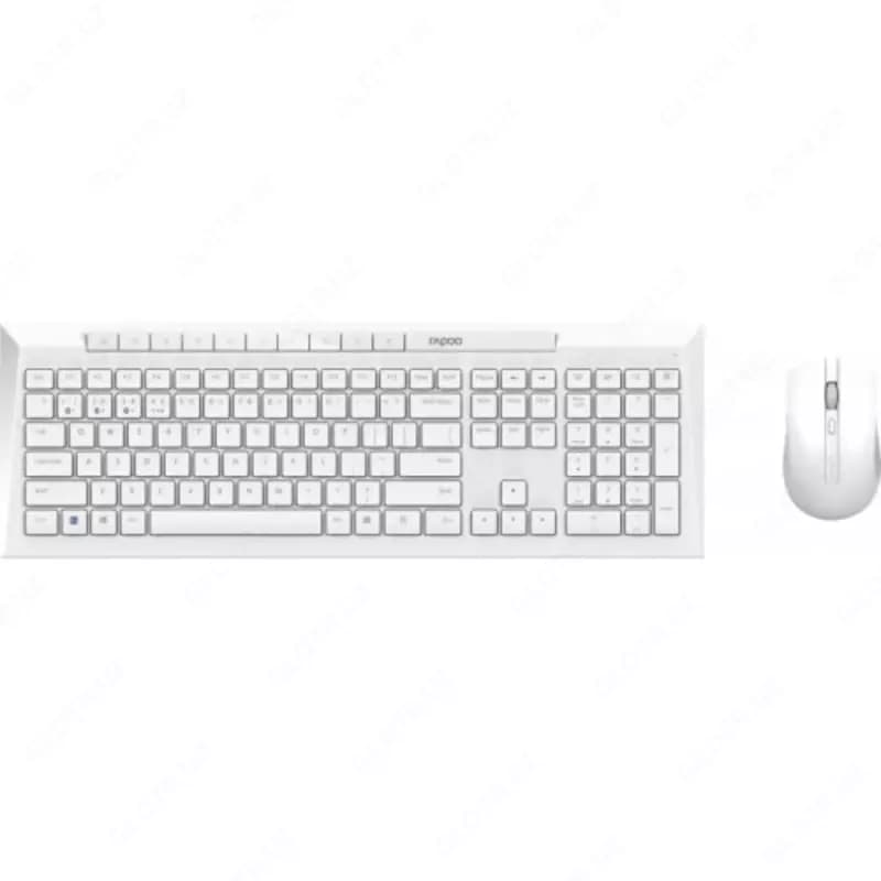 Клавиатура и мышь Rapoo 8210 M White — 2
