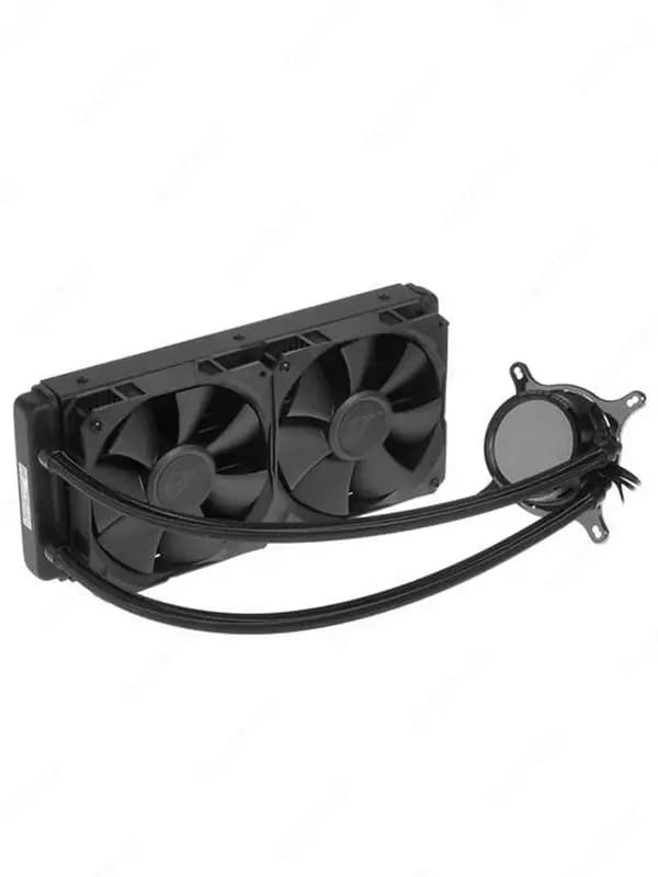 Система жидкостного охлаждения процессора ”Asus” ROG RYUO 240 | 120мм x2 | 90RC0040-M0UAY0 (Арт. - 09044) — 2