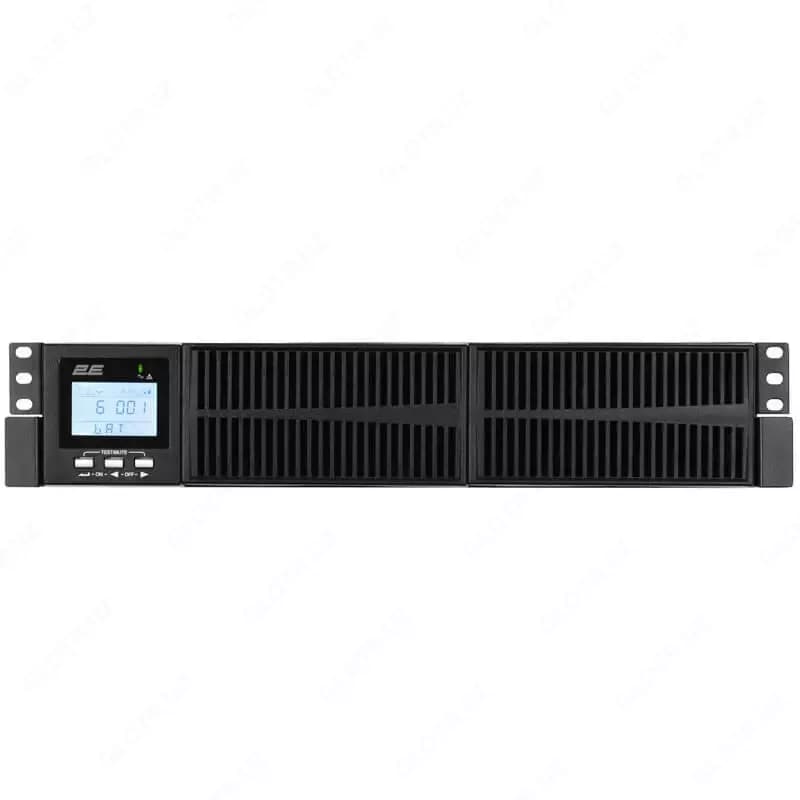 ИБП 2E OD1000RT, 1000VA/900W, RT2U, LCD, USB, 3xSchuko — 3