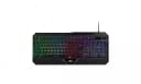 Клавиатура мембранная проводная 2E GAMING KG315 110key, USB-A, EN/RU, RGB, чёрный 2E-KG315UBK_AK