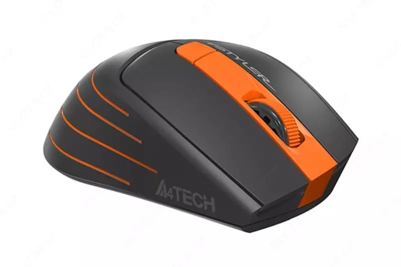 Беспроводная мышка A4Tech FG30s (White, Orange) — 2