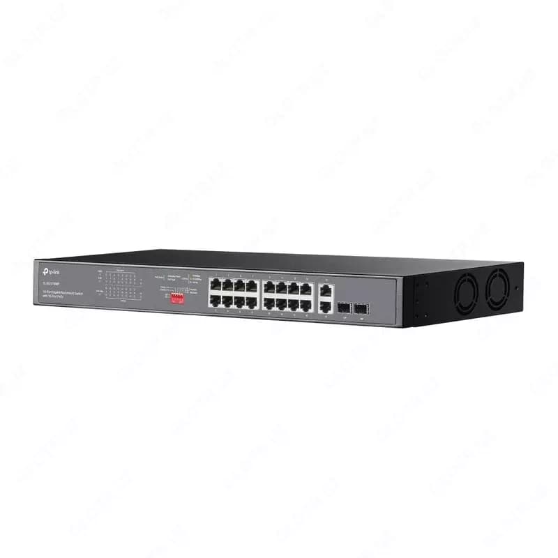 TP-Link Omada DS1018GMP 18-Port Gigabit Rackmount PoE+ Switch — 1