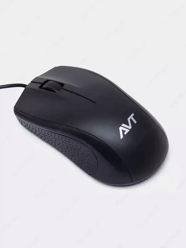 Компьютерная мышь (проводная) ”Avtech” AVT-M100, USB, 1000dpi (Арт. - 0843) Black — 1