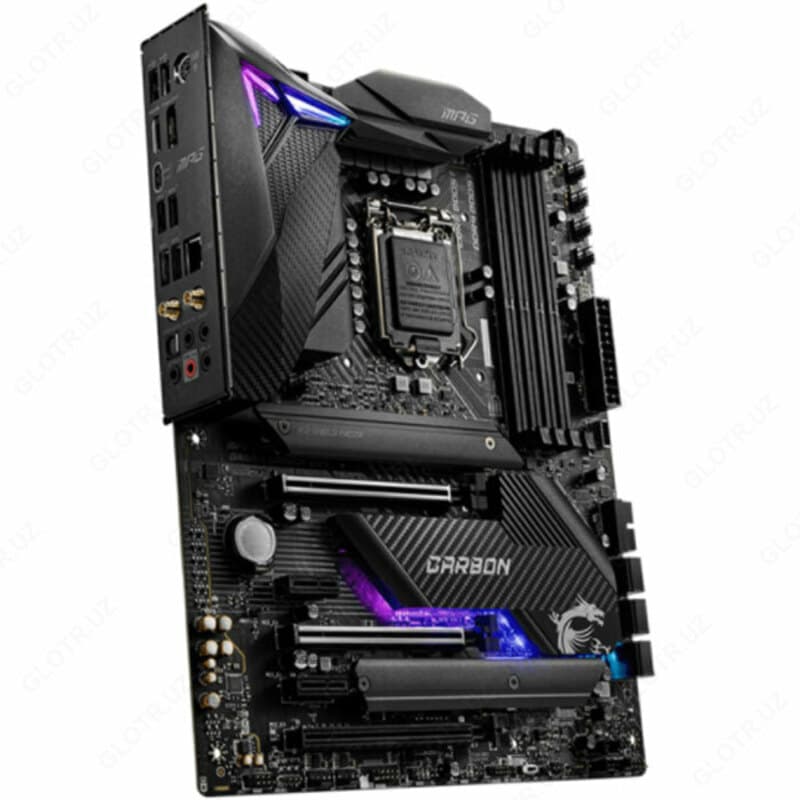 Материнская плата MB MSI MPG Z490 Gaming Carbon WiFi DDR4 LGA1200 — 3