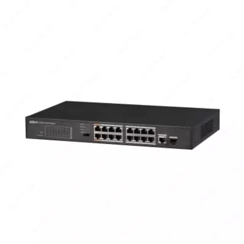 16-ти портовый коммутатор DAHUA DH-PFS3117-16ET-135 (16-PoE коммутатор-SWITCH) — 1