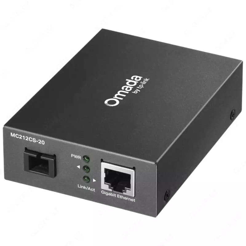 MC211CS-2 Omada Gigabit WDM Fiber Media Converter — 1
