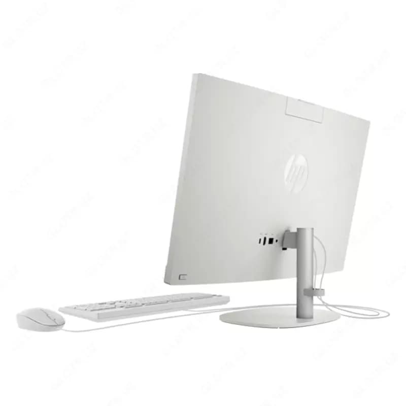 Моноблок HP 27-cr1058ci (768) (Intel Core Ultra 7-155U/ DDR5 8GB/ SSD 512GB/ 27 FHD IPS/Intel Iris Xe Graphics/ key + mouse/ NoOS/ RU) White... — 2