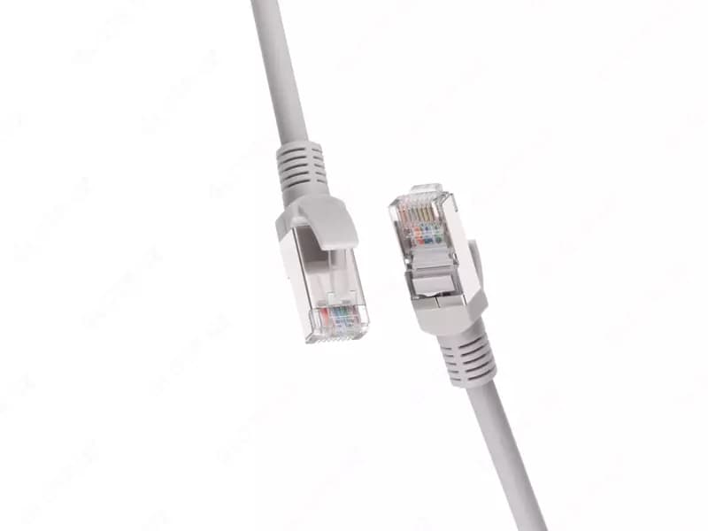 Кабель сетевой Patch cord 2E Cat 5e (2E-PC5ECu-FTP3LSZH-GRY) 3 метр — 5