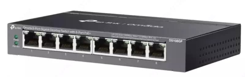 TP-Link Omada DS108GE 8-Port Gigabit Easy Smart Switch — 1