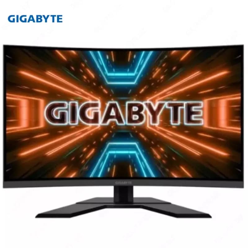 Монитор Gigabyte - 32” M32Q-EK Gaming Monitor, IPS, 144hz, 1mc, QHD (2560x1440), 2K, HDMI, DisplayPort, USB, Black — 1