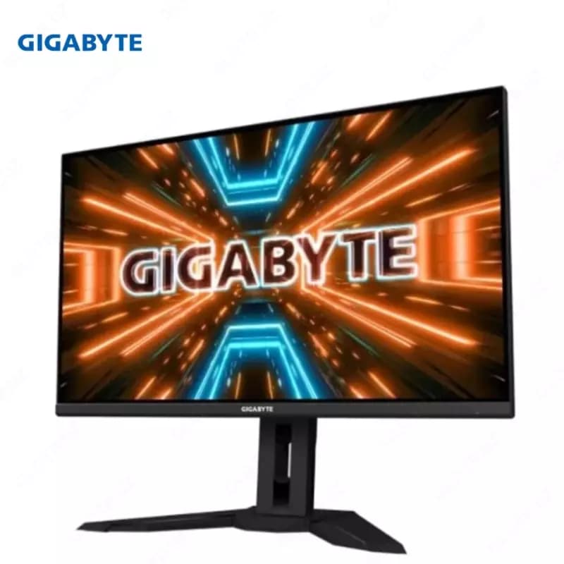 Монитор Gigabyte - 32” M32Q-EK Gaming Monitor, IPS, 144hz, 1mc, QHD (2560x1440), 2K, HDMI, DisplayPort, USB, Black — 2