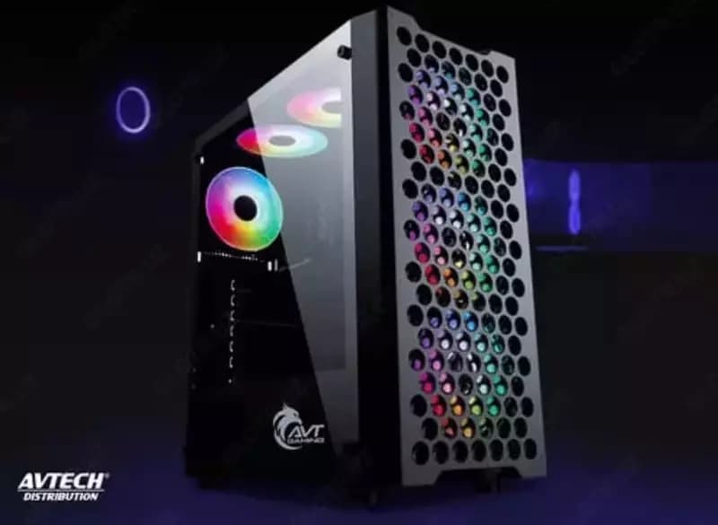 Компьютерный корпус ”AVTECH” Gaming X3 (Арт. - 06299) Black — 2