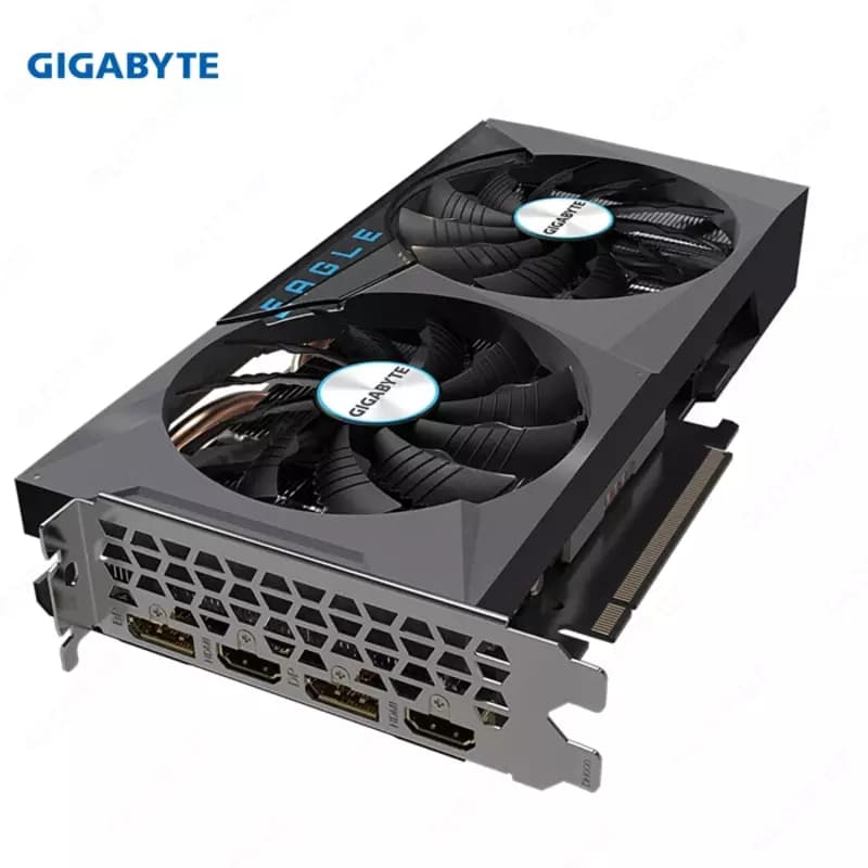 Видеокарта Gigabyte - 8GB GeForce RTX 3060Ti EAGLE OC GV-N306TEAGLE OC-8GD — 4