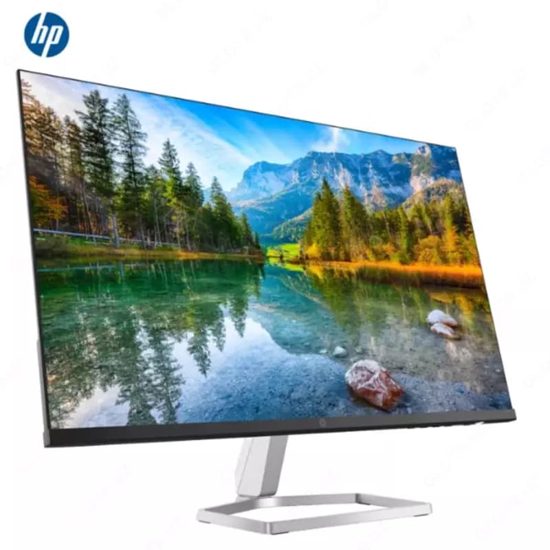 Монитор HP - 27” M27FE IPS LED Monitor HDMI, 75Hz, 5mc, FHD (1920x1080) Black Silver — 2