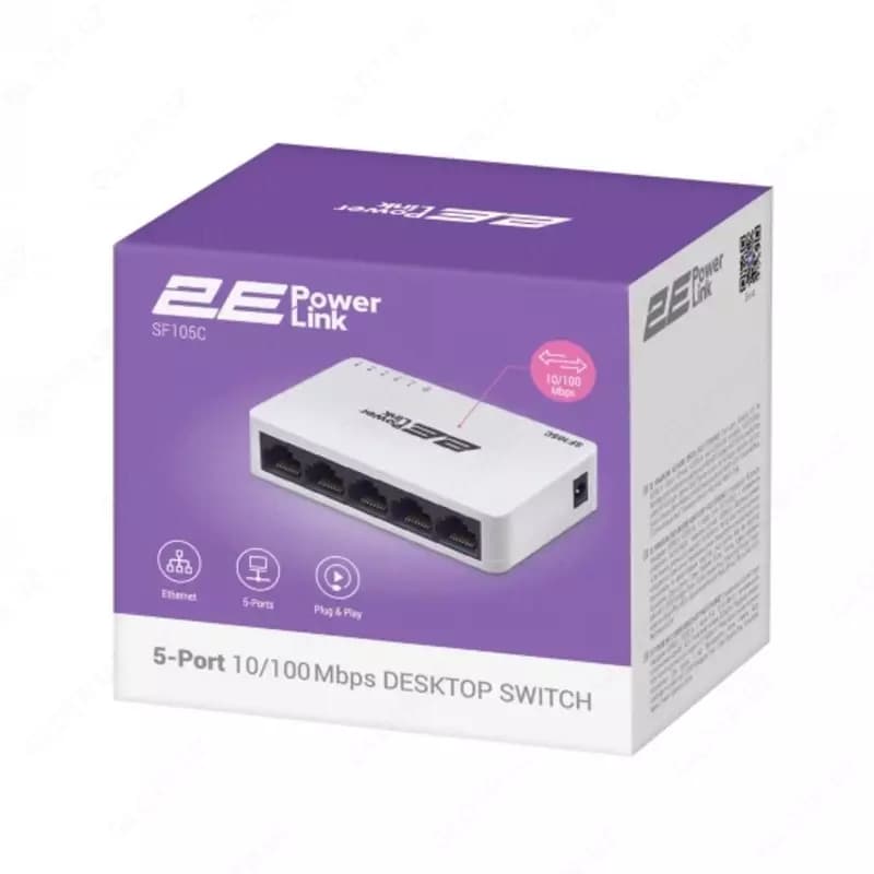 Коммутатор 2E PowerLink SF105C — 1